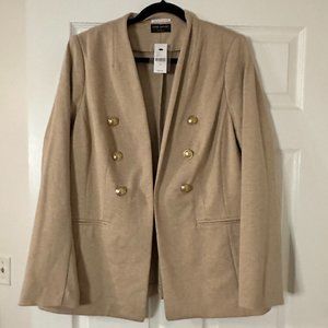 Lane Bryant Ponte Collarless Blazer